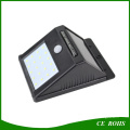 Actualización de luz solar IP65 PIR Motion Sensor 16LED Solar Garden Wall Light